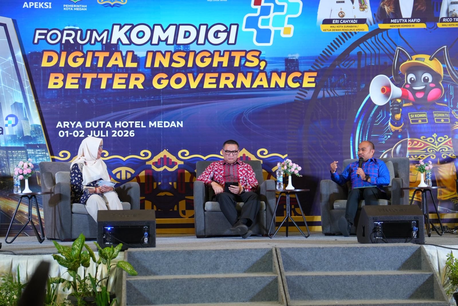 Forum Komdigi APEKSI 2026 Jadi Ruang Pemkot Makassar Kenalkan Lontara+