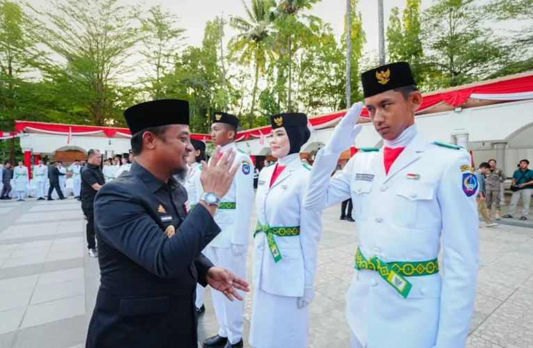 HUT ke-81 RI di Sulsel, Nindy Dipercaya Bawa Baki Pengibaran Merah Putih